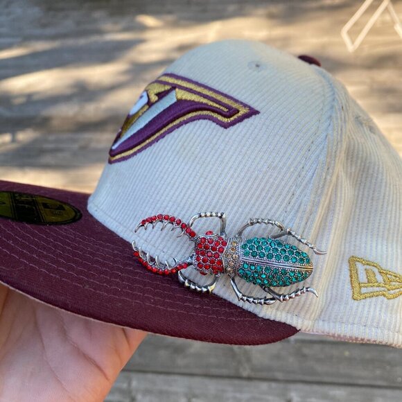 New Era MLB Toronto Blue Jays Baseball Hat Cap Snapback Corduroy - Picture 4 of 6